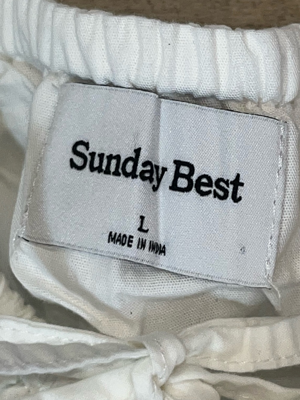 Aritzia Sunday Best White Martine Tiered Cotton Poplin Dress Size Large - Picture 7 of 10